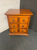 Switch Solid wood 6 drawer locker (H 720 x W 620 x D 490 mm) 1225 3 image