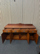 Switch Rossmore mahogany 4 door 4 drawer sideboard with ornate handles (H 84 x W 158 x D 40 cm) 43445 3 image