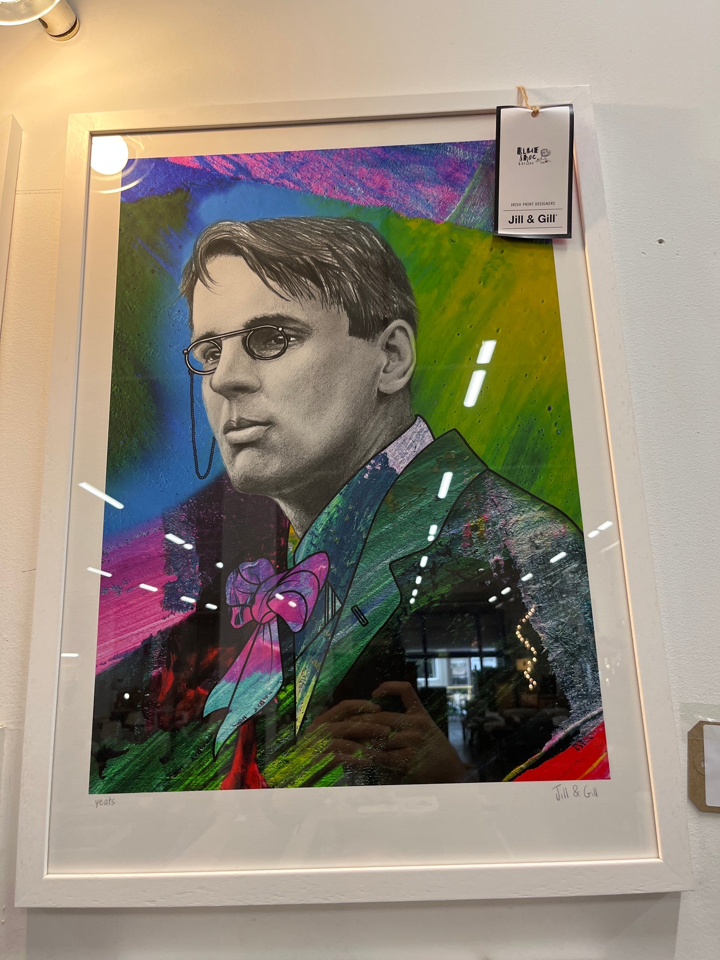 Large W.B Yeats print (63 x 46 cm) 43926