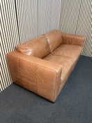 Switch Large 2 seater soft tan leather sofa (2m width) 2425 3 image
