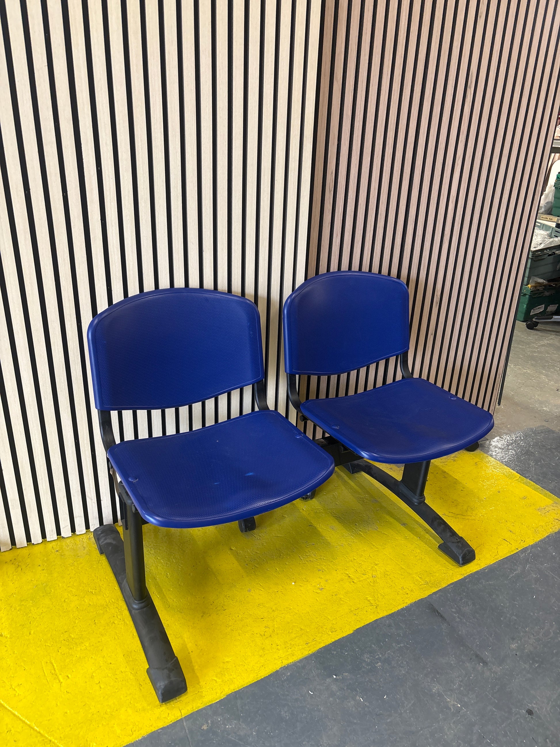 Taurus 2 seater plastic bench
