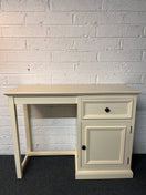 Switch White painted 1 door 1 drawer console dressing table (H  82 x W 110 x D 40 cm 2225 2 image