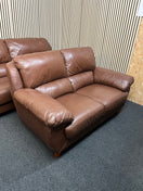 Switch 3+2 Dark brown leather suite 1126 3 image