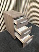 Switch Mobile 3 drawer slim under desk pedestal on castors 3 image