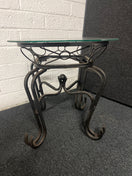 Switch Small glass top coffee table with metal frame  1225 3 image