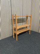 Pine shoe rack  44682