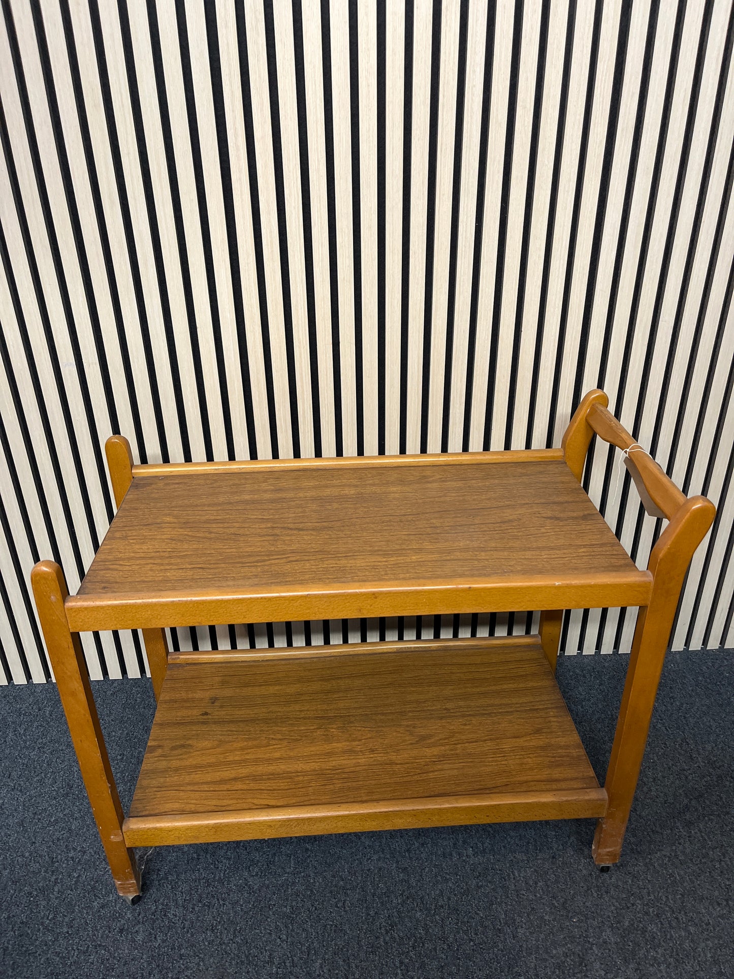 Oak tea trolley ( H 69 x W 80 x D 39 cm) 2325