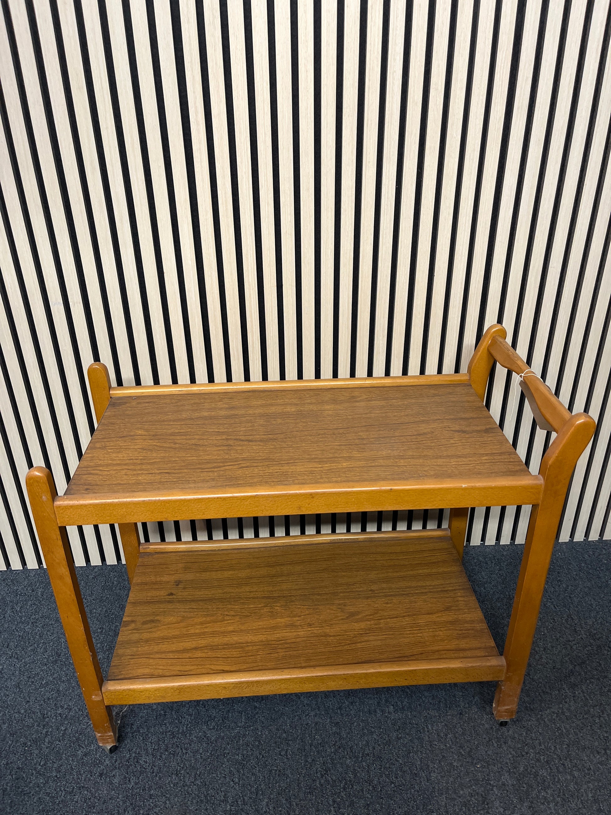 Oak tea trolley ( H 69 x W 80 x D 39 cm) 2325