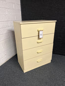 Switch Tall white laminate 4 drawer chest (H 620 x W 600 x D 390 mm) 1225 3 image