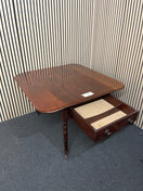 Switch Antique drop leaf mahogany breakfast table with drawer (L 61 - 105 x W 109 cm) 2425 3 image