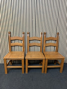 Switch Solid oak high back dining chair (SET OF 3)  44198 2 image