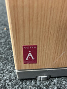 Switch 1200L*800D Actiu BEECH USED panel end desks 2 image