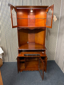 Switch Tall mahogany cornered tv unit with storage (H 184 x W 80 x D 60 cm) 43989 2 image