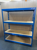 Switch New HD1 Heavy Duty boltless longspan shelving 1770x1600x600 cw 4 shelves , 2 image