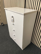 Switch White laminate 5 drawer chest 2425 3 image