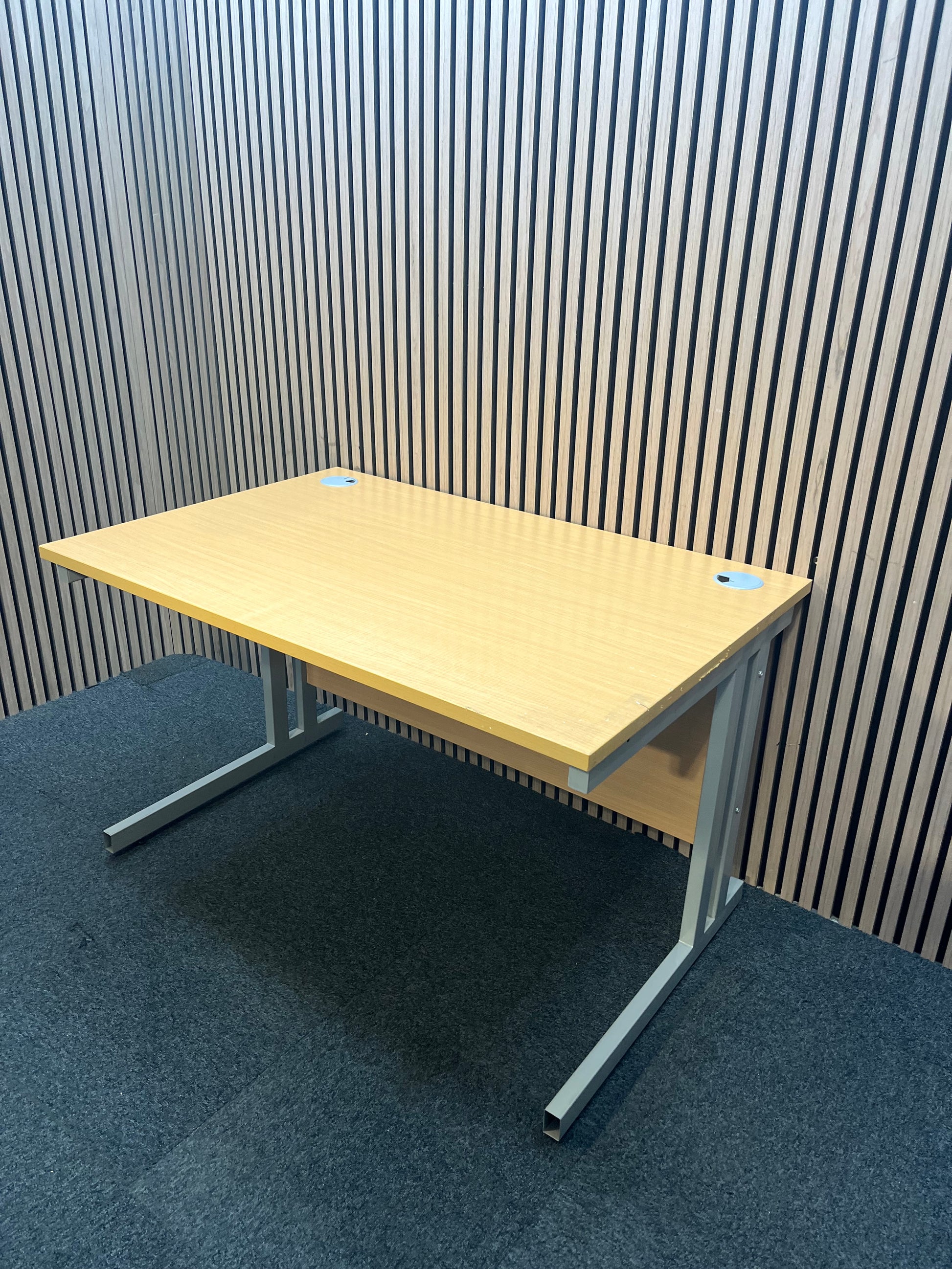 Budget Desk + Swivel Chair Bundle