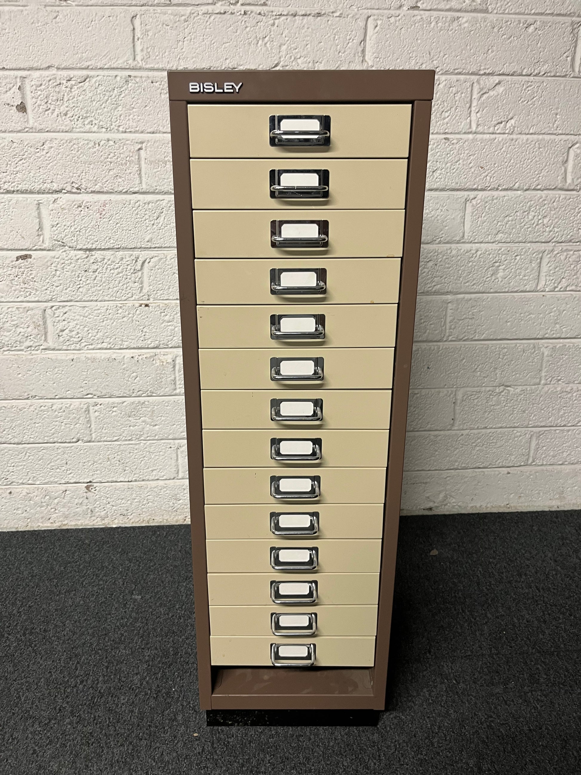 SECONDHAND 15 drawer multi filer in coffee cream