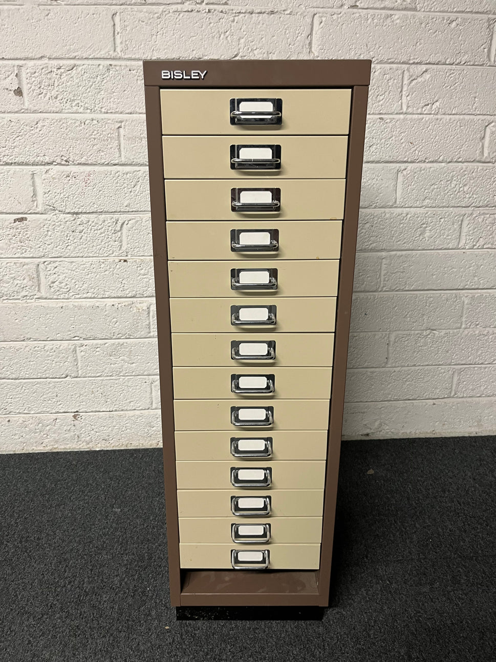 SECONDHAND 15 drawer multi filer in coffee cream