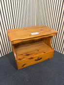Switch Solid pine low 1 drawer tv unit 3126 2 image