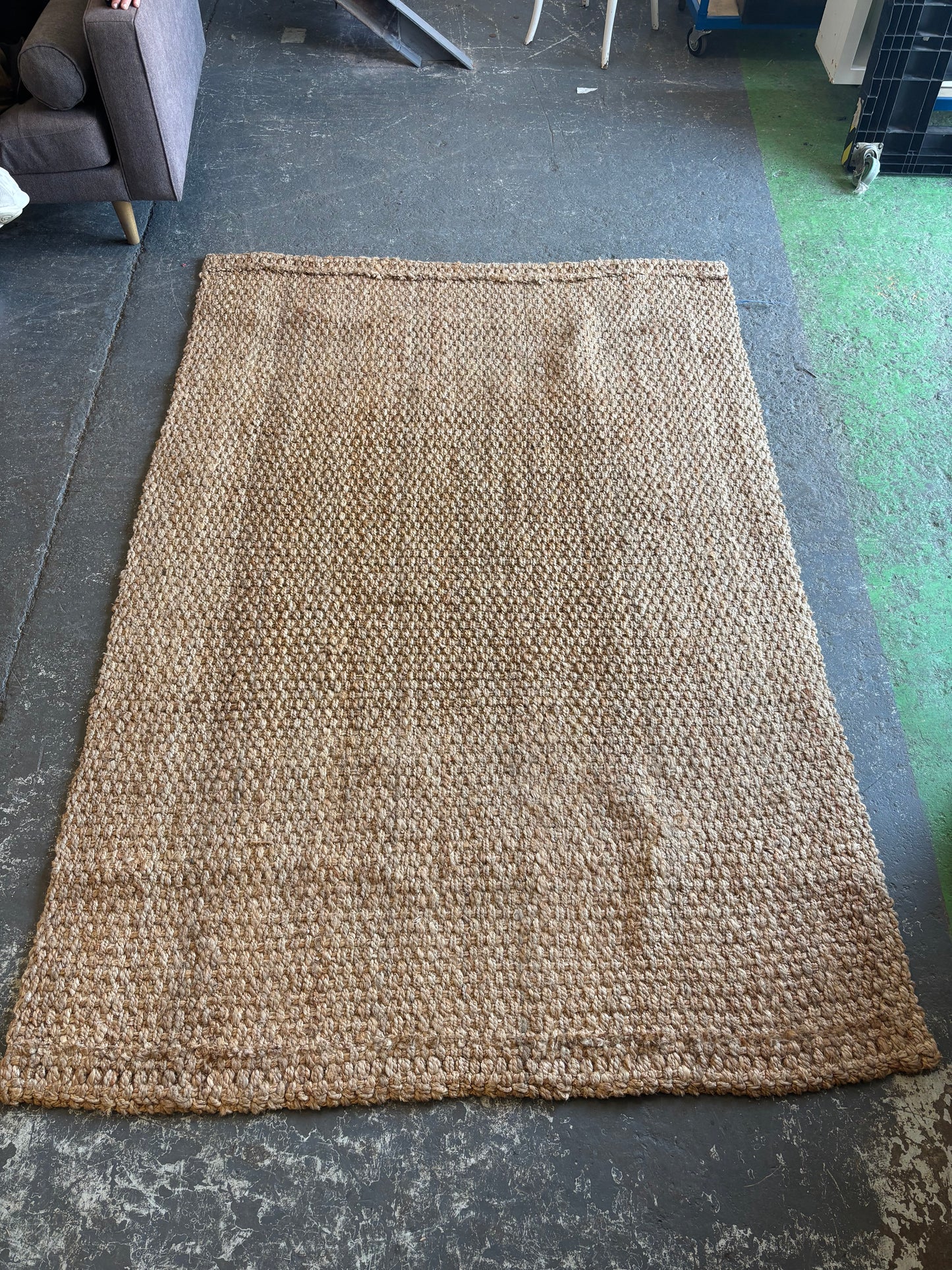 Hemp style large rug 2226