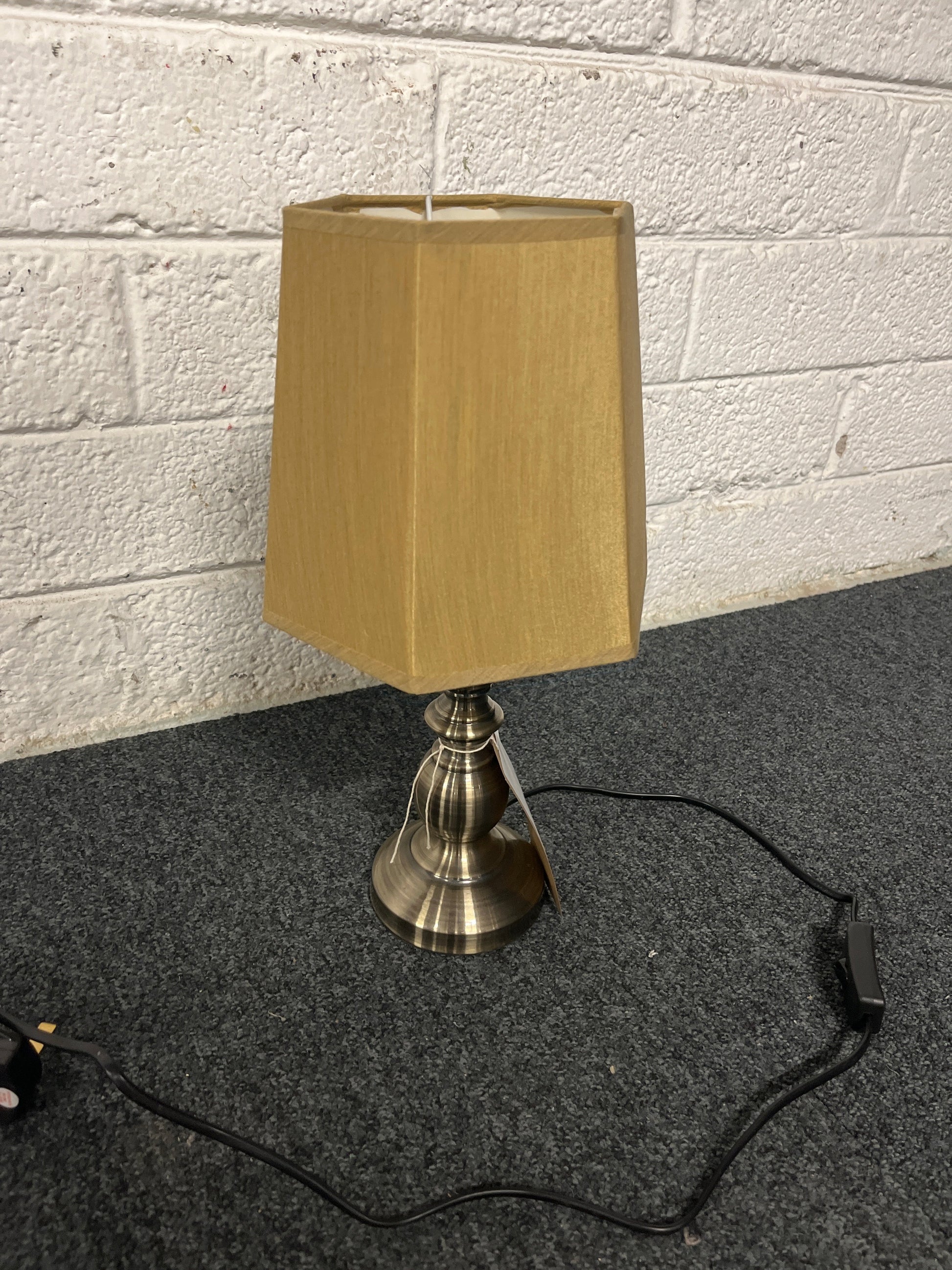 Bedside lamp with shade 1225
