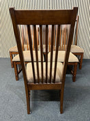 Switch 6 dark wood high back dining chair (SET OF 6) 43500 3 image