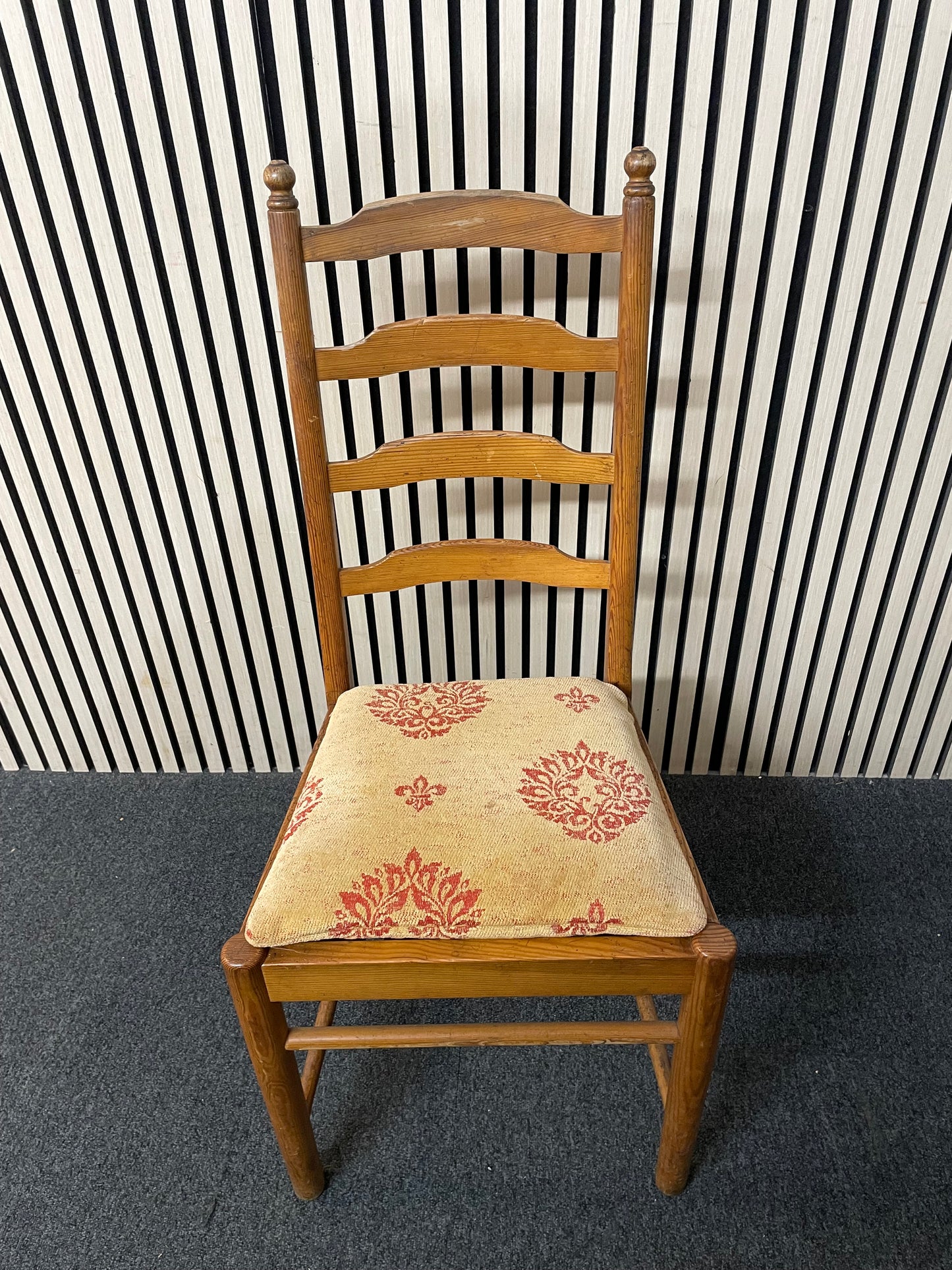 Retro pine dining chair  1126