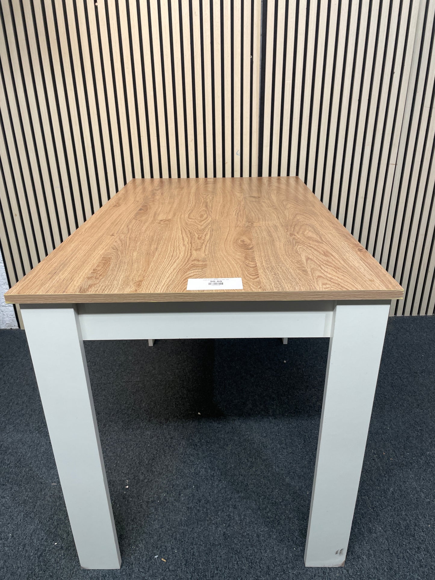 small oak laminate kitchen table  2425