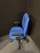 Switch Cornwall multi functional operator chair - blue price inc vat 2 image