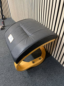 Switch Black leatherette, beech framed footstool  2425 3 image