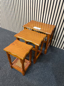 Switch pine nest of tables  2425 3 image