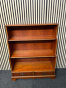 Switch Low mahogany bookcase with 2 base drawers (H 113 x W 90 x D 22 cm) 1126 2 image