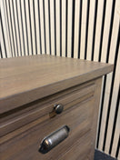 Switch Solid grey oak 3 drawer bedside locker (SET OF 2) 2226 3 image