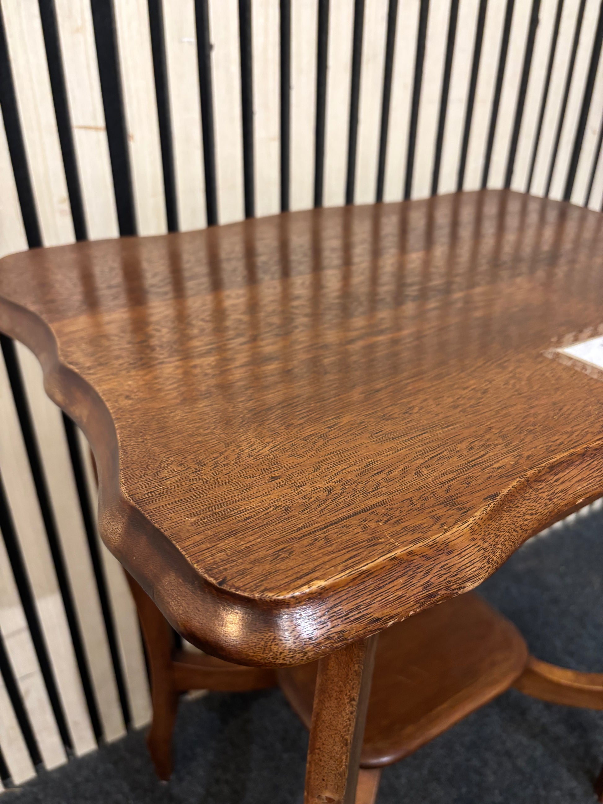 Small rectangular mahogany side table 43690