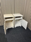 Switch Rossmore cream painted 1 door bedside locker (SET OF 2) 43695 3 image