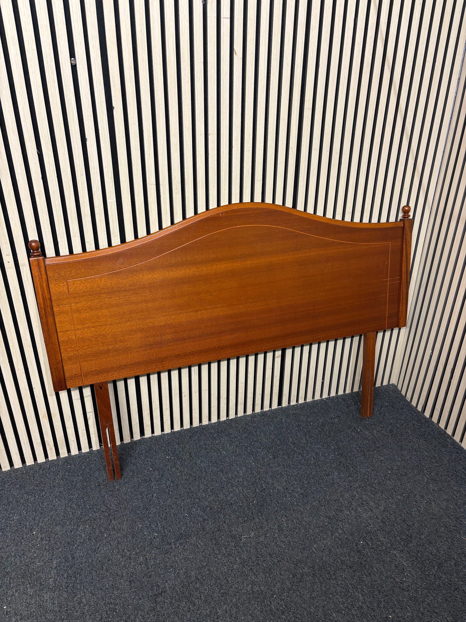 5ft rossmore mahogany headboard 43698