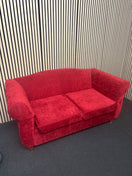 Switch Two seater high back dark wine fabric sofa 43905 2 image