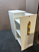 Switch 1 door white metal storage unit 2 image