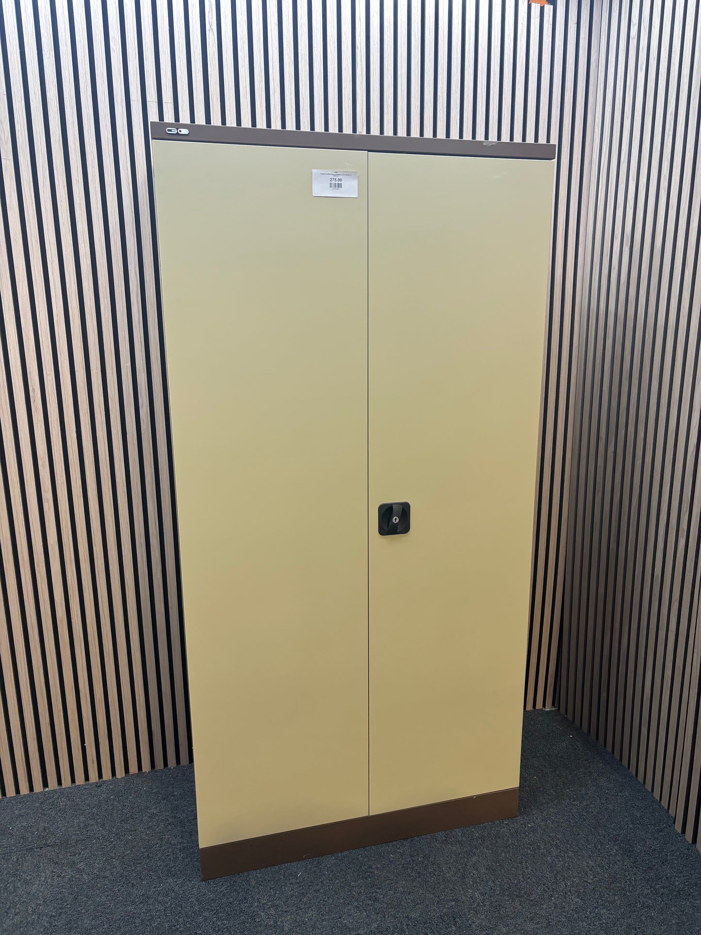 Cupboard Coffee/Cream -including 3 cream shelves (H 1800 mm)