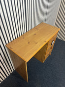 Switch Pine 3 drawer bedroom desk dressing table (H 75 x W 90 x D 40 cm)  44039 2 image