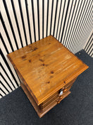 Switch Solid pine bedside locker with three drawers  44118 2 image
