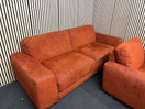 Switch Burnt orange 3+1 fabric sofa suite  44225 2 image