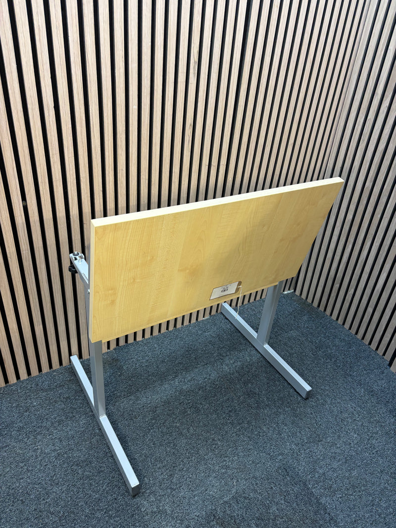 Maple tilt top study desk 80*40