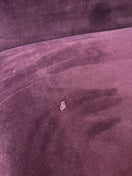 Switch Low purple velvet fabric occasional chair  1325 2 image