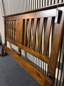 Switch Solid walnut framed 5ft bed frame 2325 2 image