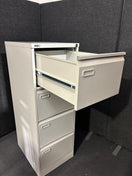 Switch Grey metal 4 drawer filing cabinet (H 132 x W 46 x  D 62 cm) 3 image