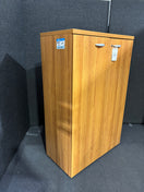Switch Tall cherry laminate 2 door storage unit with internal shelves 1310Hx860Wx450D 2 image
