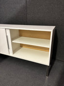 Switch White long 2 sliding door storage unit (H 74 x W 150 x D 40 cm) 2 image