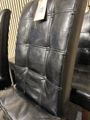 Switch Black leatherette, solid wood frame dining chair- SET OF 4 3325 3 image