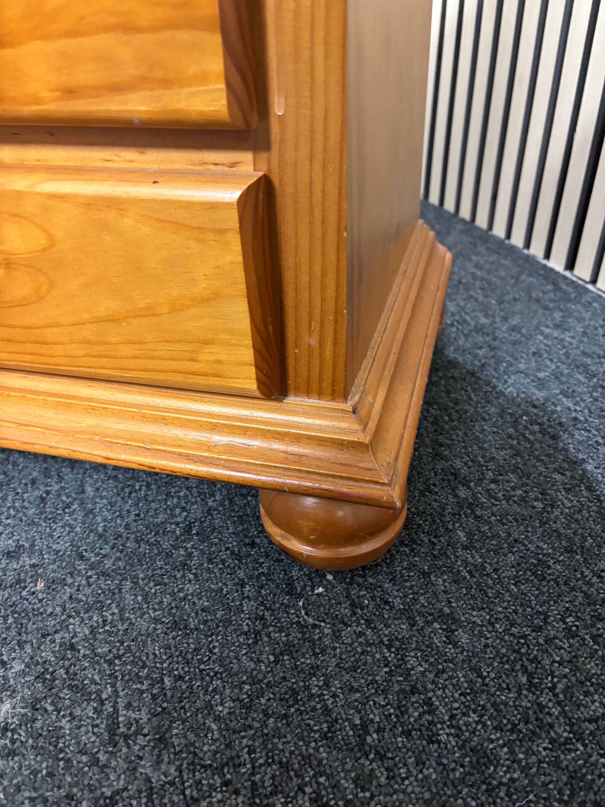3 drawer solid pine bedside locker- SET OF 2 3325